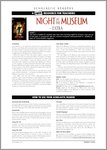 Night at the Museum Sample Page (4 pages)