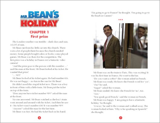 Mr Bean's Holiday Sample Page