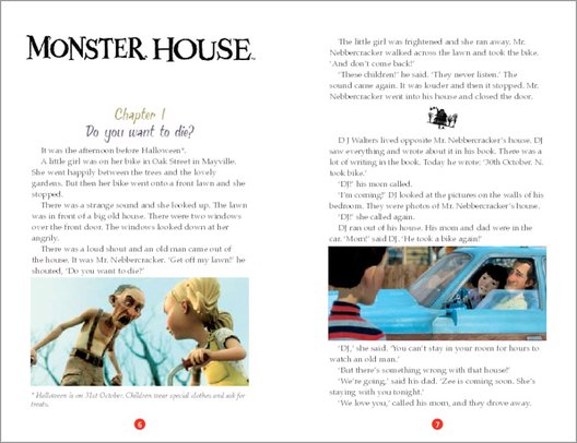 Monster House Sample Page - Scholastic Shop