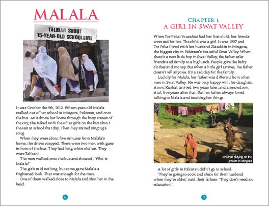 Malala Sample Page