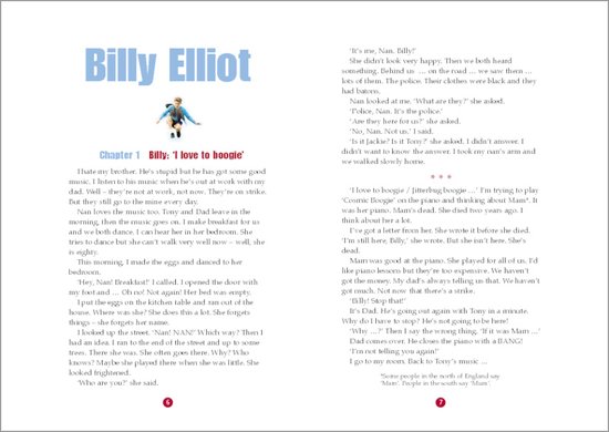 Billy Elliot Sample Page
