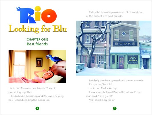 Rio: Looking for Blu Sample Page