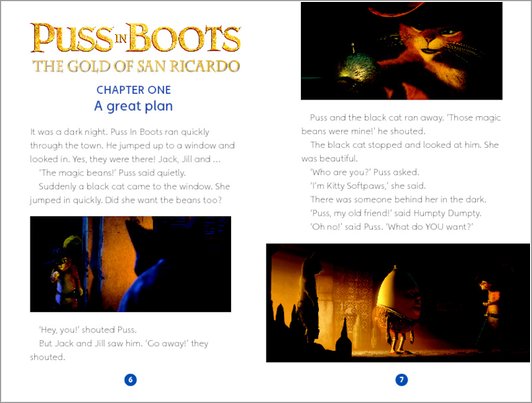 Puss-in-Boots: The Gold of San Ricardo Sample Page