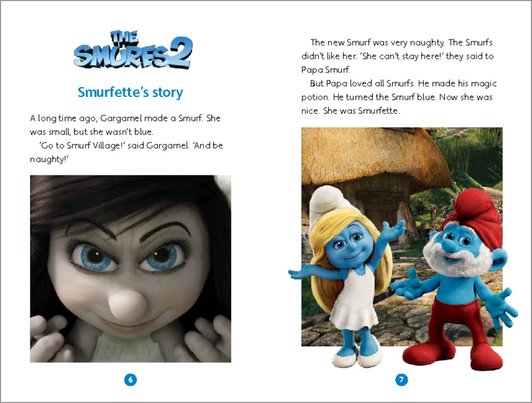 The Smurfs 2 Sample Page