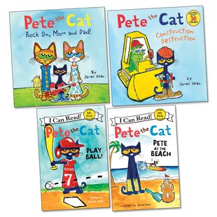 Pete the Cat Pack x 4 - Scholastic Kids' Club