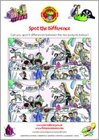 Horrid Henry Spot the Difference Puzzle Activity