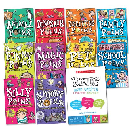 Scholastic Poetry Pack x 11 (Includes Teacher Book)