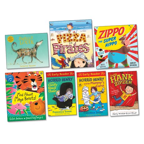 New Titles Ages 4-7 Pack x 7