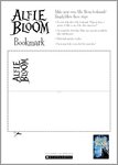 Alfie Bloom Bookmark - Free Downloadable (1 page)