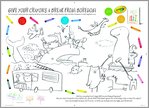 The Day the Crayons Quit - Colouring Activity (1 page)