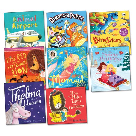 Scholastic New Titles Ages 4-7 Pack x 8