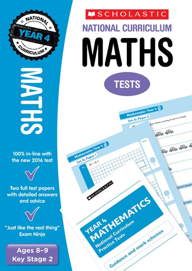 National Curriculum SATs Tests: Maths Tests (Year 4) x 6