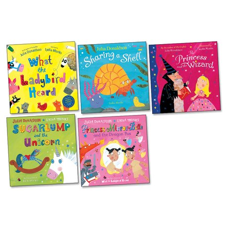 Julia Donaldson and Lydia Monks Pack x 5