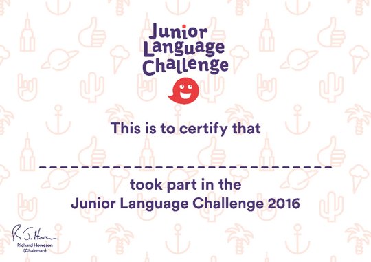 JLC certificate