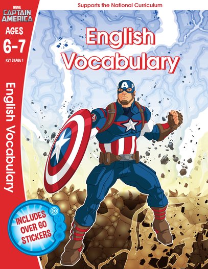 Captain America English Vocabulary (Ages 6-7)