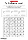 Participle word search