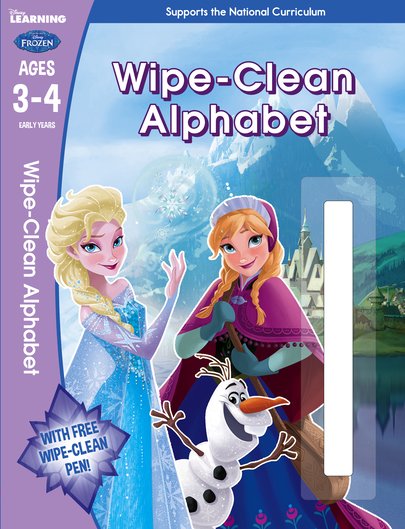 Frozen Wipe-Clean Alphabet (Ages 3-4)