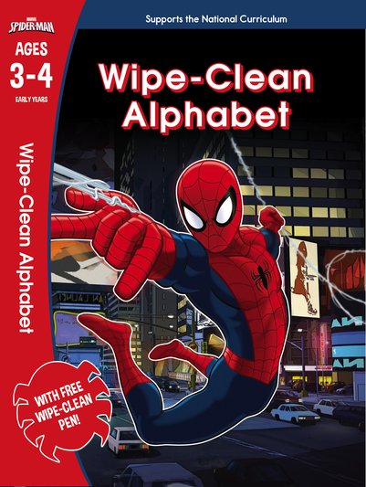 Spider-Man Wipe-Clean Alphabet (Ages 3-4)