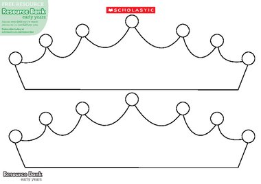 Crown template – FREE Early Years teaching resource - Scholastic