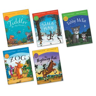 Julia Donaldson and Axel Scheffler Early Readers Pack x 5 - Scholastic ...