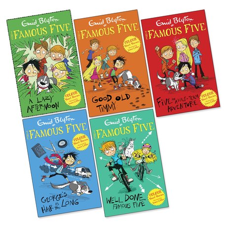 The Famous Five Colour Short Stories Pack x 5