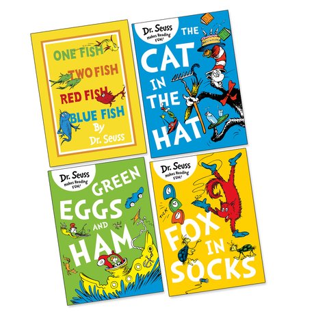 Dr Seuss Pack x 4