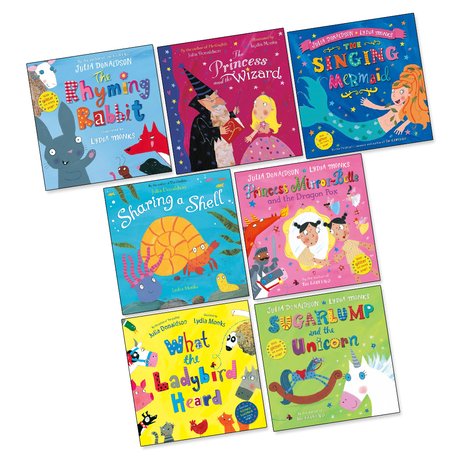 Julia Donaldson and Lydia Monks Pack x 7