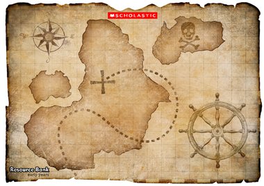 blank pirate map