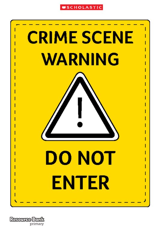 Crime-Scene Poster
