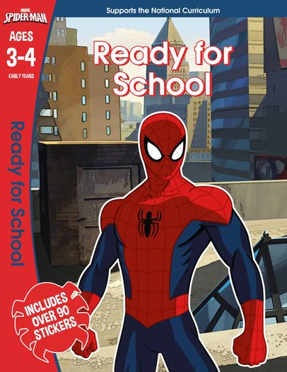Spider-Man: Ready for School, Ages 3-4