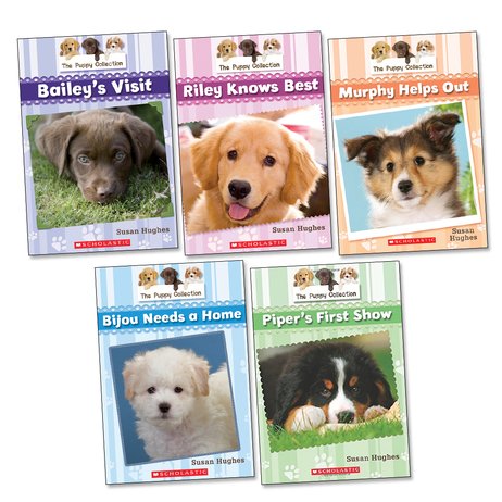 The Puppy Collection Pack x 5
