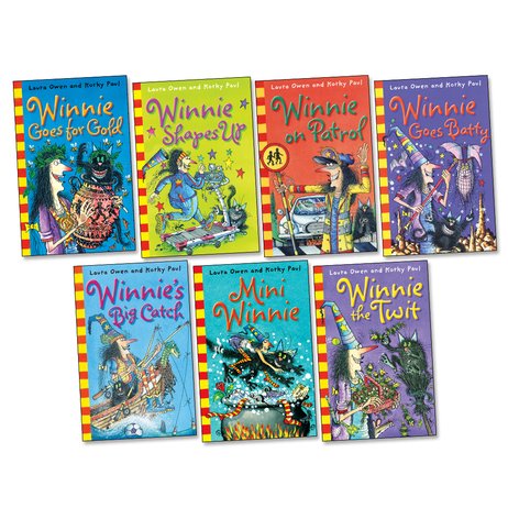 Winnie the Witch Fiction Pack x 7