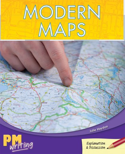 PM Writing 4: Modern Maps (PM Ruby) Level 28 x 6