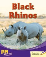 PM Writing 3: Black Rhinos (PM Purple/Gold) Levels 20, 21 x 6