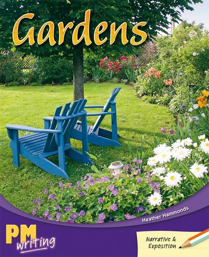 PM Writing 2: Gardens (PM Orange/Turquoise) Levels 16, 17 x 6