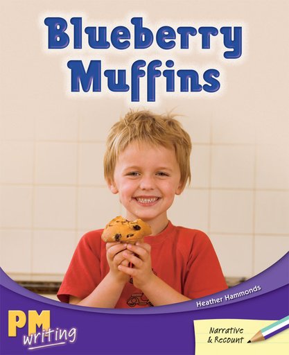 PM Writing 2: Blueberry Muffins (PM Turquoise/Purple) Levels 18, 19 x 6