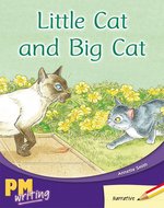 PM Writing 1: Little Cat and Big Cat (PM Red/Yellow) Levels 5, 6