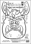 Make your own Goblin mask - Free Downloadable (1 page)