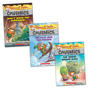 Geronimo Stilton Cavemice Trio - Scholastic Kids' Club