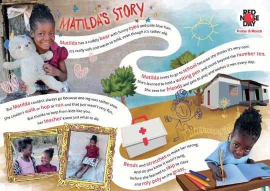 Red Nose Day - Matilda's story