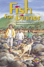 PM Emerald: Fish for Dinner (PM Extras Chapter Books) Level 25 x 6