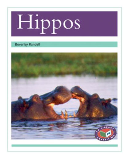 PM Turquoise: Hippos (PM Non-fiction) Levels 18, 19 x 6