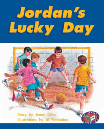 PM Turquoise: Jordan's Lucky Day (PM Storybooks) Level 18 x 6