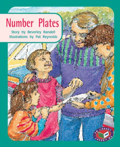 PM Turquoise: Number Plates (PM Storybooks) Level 17 x 6