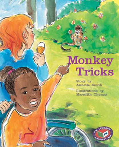 PM Turquoise: Monkey Tricks (PM Storybooks) Level 17 x 6