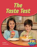 PM Blue: The Taste Test (PM Science Facts) Levels 11, 12 x 6