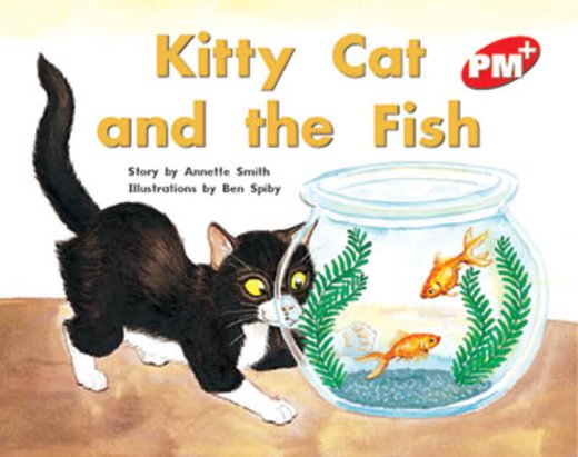 PM Red: Kitty Cat and the Fish (PM Plus Storybooks) Level 5 x 6
