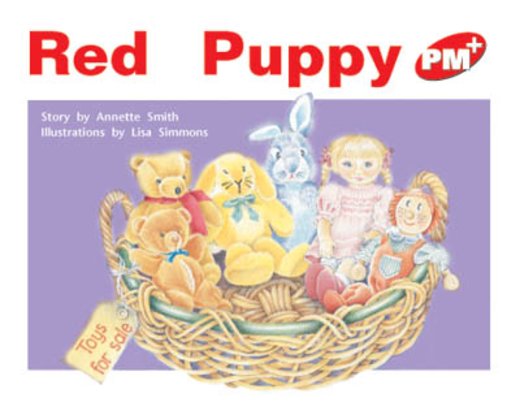 PM Red: Red Puppy (PM Plus Storybooks) Level 4 x 6