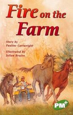 PM Emerald: Fire on the Farm (PM Plus Chapter Books) Level 26 x 6