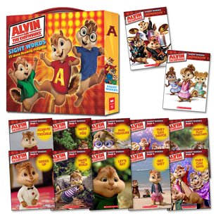 Alvin and the Chipmunks: Sight Words Box Set x 12